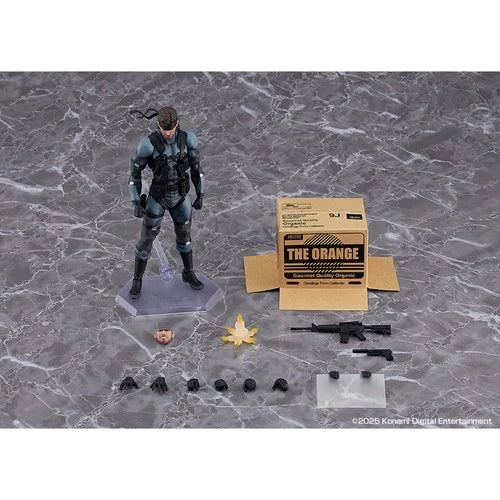 Metal Gear Solid 2: Sons of Liberty Solid Snake MGS2 Version Updated Edition Figma Action Figure